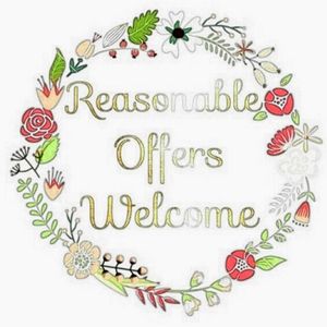 We LOVE offers! Check us out and make an offer!